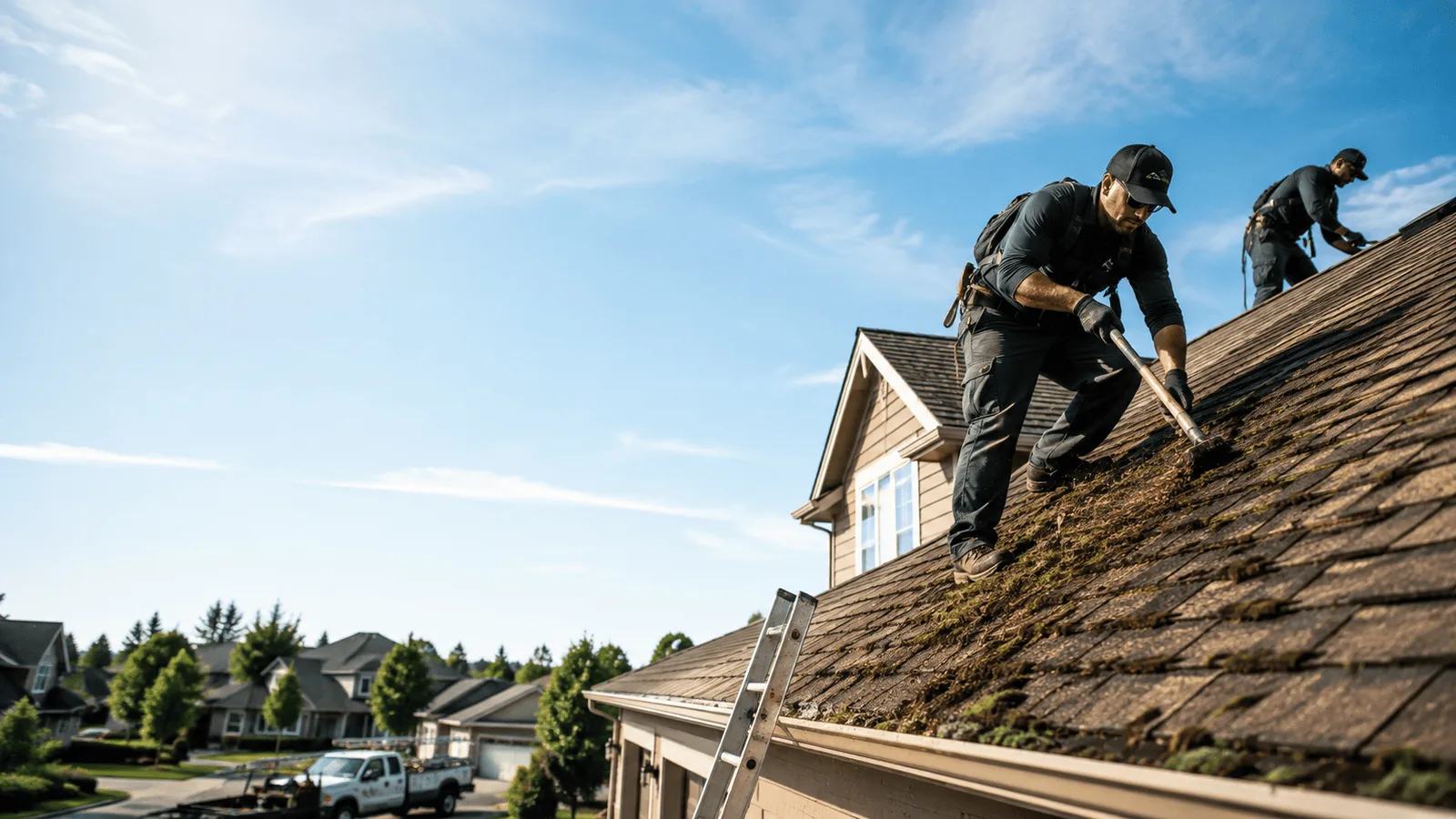 Roof Moss Removal in Rice, VA near me